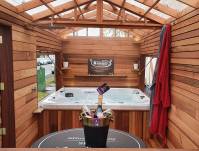location tiny house spa jacuzzi _ domicile