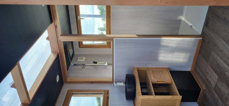 Salle-de-bain mobile sur mesure