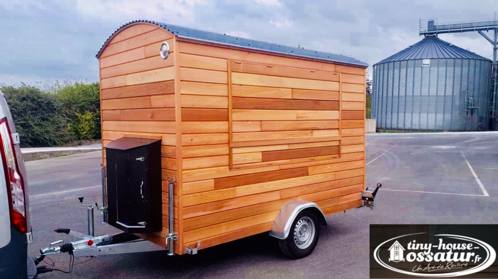 Chalet en bois mobile