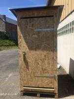 Toilette s_che standard en bois osb